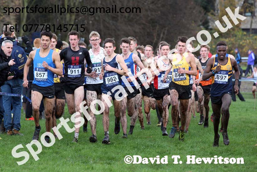 IAAF Junior Mens 2017 British Athletics Liverpool Cross Challenge, Sefton Park, Liverpool. Photo:  David T. Hewitson/Sports for All Pics